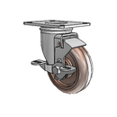 2.04256.52 HT MTG59 BRK1 FSI Colson Swivel Caster
