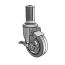 2.04267.445 BRK1 MTG45 FSI Colson Swivel Caster