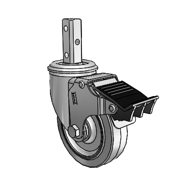 2.04270.441 BRK5 FSI Colson Swivel Caster