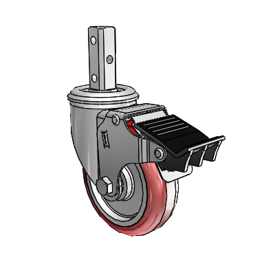2.04270.95 BRK5 FSI Colson Swivel Caster