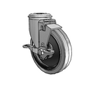 5"x1.25" Conductive Performa Side-Lock Caster with 1/2" Hollow Rivet