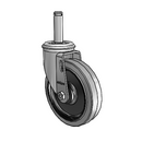 5"x1.25" Conductive Performa Caster with 7/16"x1-1/2" Grip Ring