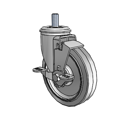 2.05254.441 MTG11 BRK1 FSI Colson Swivel Caster
