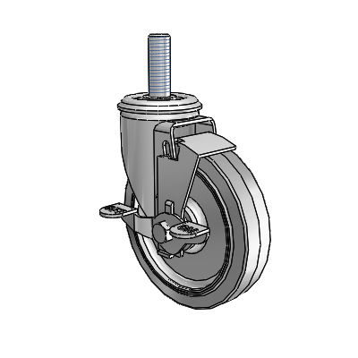 2.05254.441 MTG13 BRK1 FSI Colson Swivel Caster