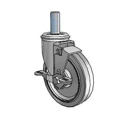 2.05254.441 MTG15 BRK1 FSI Colson Swivel Caster