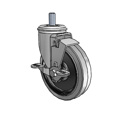 2.05254.445 COND MTG11 BRK1 FSI Colson Swivel Caster