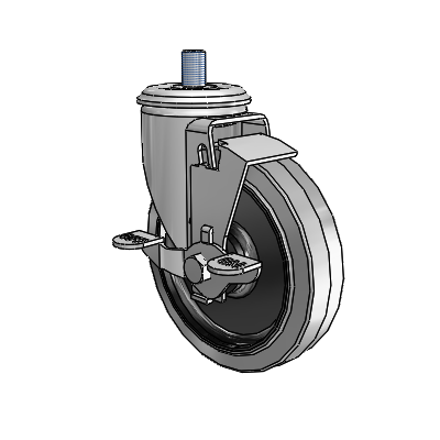 2.05254.445 COND MTG12 BRK1 FSI Colson Swivel Caster