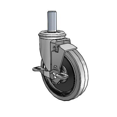 2.05254.445 COND MTG15 BRK1 FSI Colson Swivel Caster