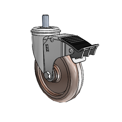 2.05254.52 HT MTG11 BRK5 FSI Colson Swivel Caster