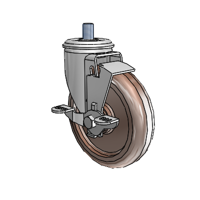 2.05254.52 HT MTG12 BRK1 Colson Swivel Caster