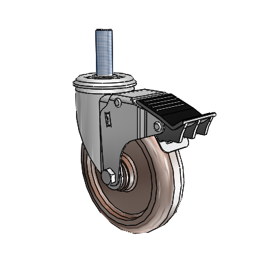 2.05254.52 HT MTG14 BRK5 FSI Colson Swivel Caster