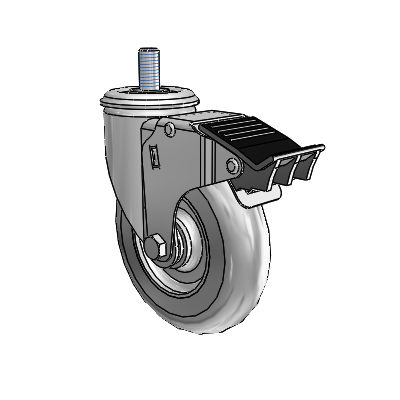 2.05254.561 MTG11 BRK5 FSI Colson Swivel Caster