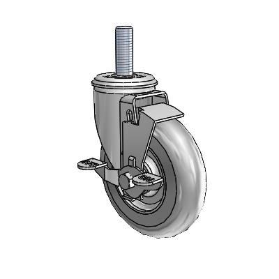 2.05254.561 MTG13 BRK1 Colson Swivel Caster