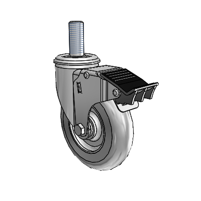 2.05254.561 MTG15 BRK5 FSI Colson Swivel Caster