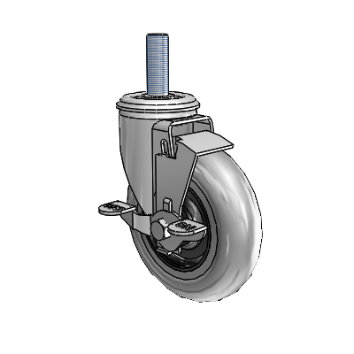 2.05254.565 COND MTG14 BRK1 FSI Colson Swivel Caster