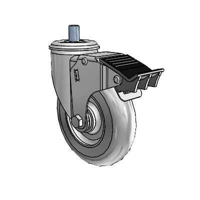 2.05254.565 MTG12 BRK5 FSI Colson Swivel Caster