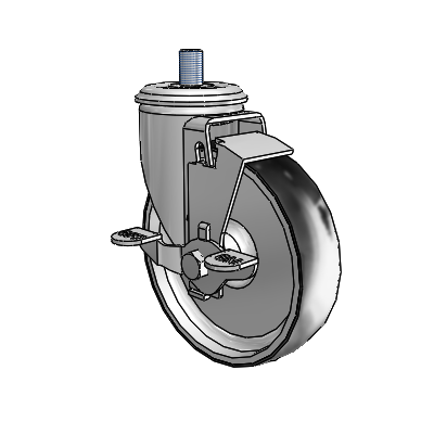 2.05254.613 H MTG12 BRK1 Colson Swivel Caster