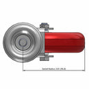 5"x1.25" Swivel Caster with 1/2" Thread and Poly HI-TECH BB Wheel