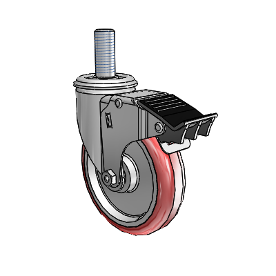 2.05254.95 MTG15 BRK5 Colson Swivel Caster