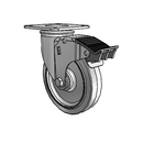 2.05256.441 MTG35 BRK5 FSI Colson Swivel Caster