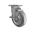 2.05256.445 BRK1 FSI Colson Swivel Caster