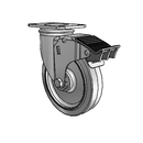 2.05256.445 BRK5 FSI Colson Swivel Caster
