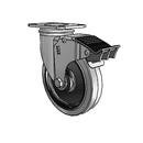 2.05256.445 COND BRK5 FSI Colson Swivel Caster