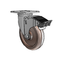 2.05256.52 HT MTG35 BRK5 FSI Colson Swivel Caster