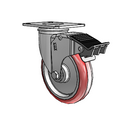 2.05256.95 MTG59 BRK5 FSI Colson Swivel Caster