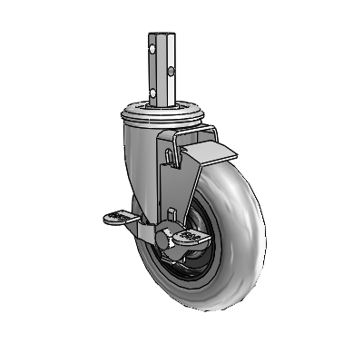 2.05270.565 COND MTG3 BRK1 FSI Colson Swivel Caster