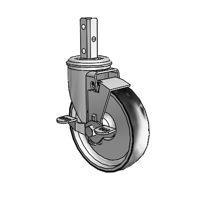 2.05270.613 H BRK1 FSI Colson Swivel Caster