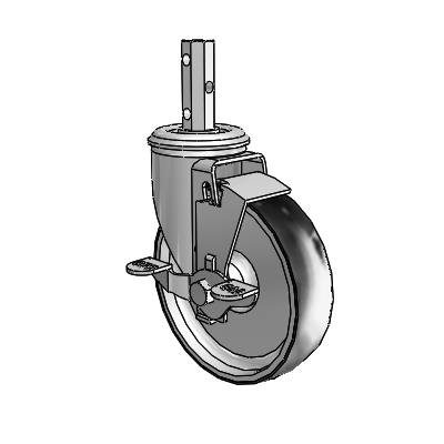 2.05270.613 H MTG3 BRK1 FSI Colson Swivel Caster