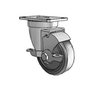 3-1/2-30-106 PLT2 VL GS Jarvis Swivel Caster