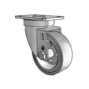 3-1/2-30-113G PLT2 Jarvis Swivel Caster
