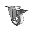 3-1/2-30-113G PLT2 PL GS Jarvis Swivel Caster