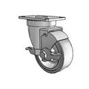 3-1/2-30-113G PLT2 VL Jarvis Swivel Caster