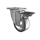 3-1/2-30-113 PLT2 PL GS Jarvis Swivel Caster