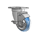 3-1/2-30-213B PLT2 VL GS Jarvis Swivel Caster