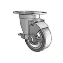 3-1/2-30-213GF PLT2 VL GS Jarvis Swivel Caster