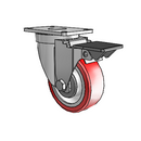 3-1/2-30-213RTF PLT2 PL GS Jarvis Swivel Caster