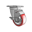 3-1/2-30-213RTF PLT2 VL Jarvis Swivel Caster
