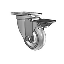 3-1/2-30-314GD PLT2 PL GS Jarvis Swivel Caster