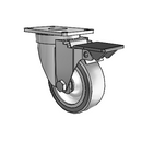 3-1/2-30-314GF PLT2 PL Jarvis Swivel Caster