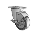 3-1/2-30-452 PLT2 VL GS Jarvis Swivel Caster