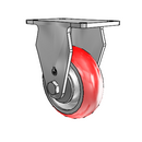 3-1/2-31-213RTR PLT2 Jarvis Rigid Caster