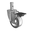 3-1/2-32-113G PL Jarvis Swivel Caster