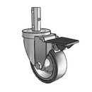 3-1/2-32-113P PL GS Jarvis Swivel Caster