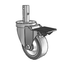 3-1/2-32-314GF PL GS Jarvis Swivel Caster