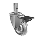 3-1/2-32-314G PL GS Jarvis Swivel Caster