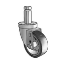 3-1/2-33-113 STEM6 GS Jarvis Swivel Caster